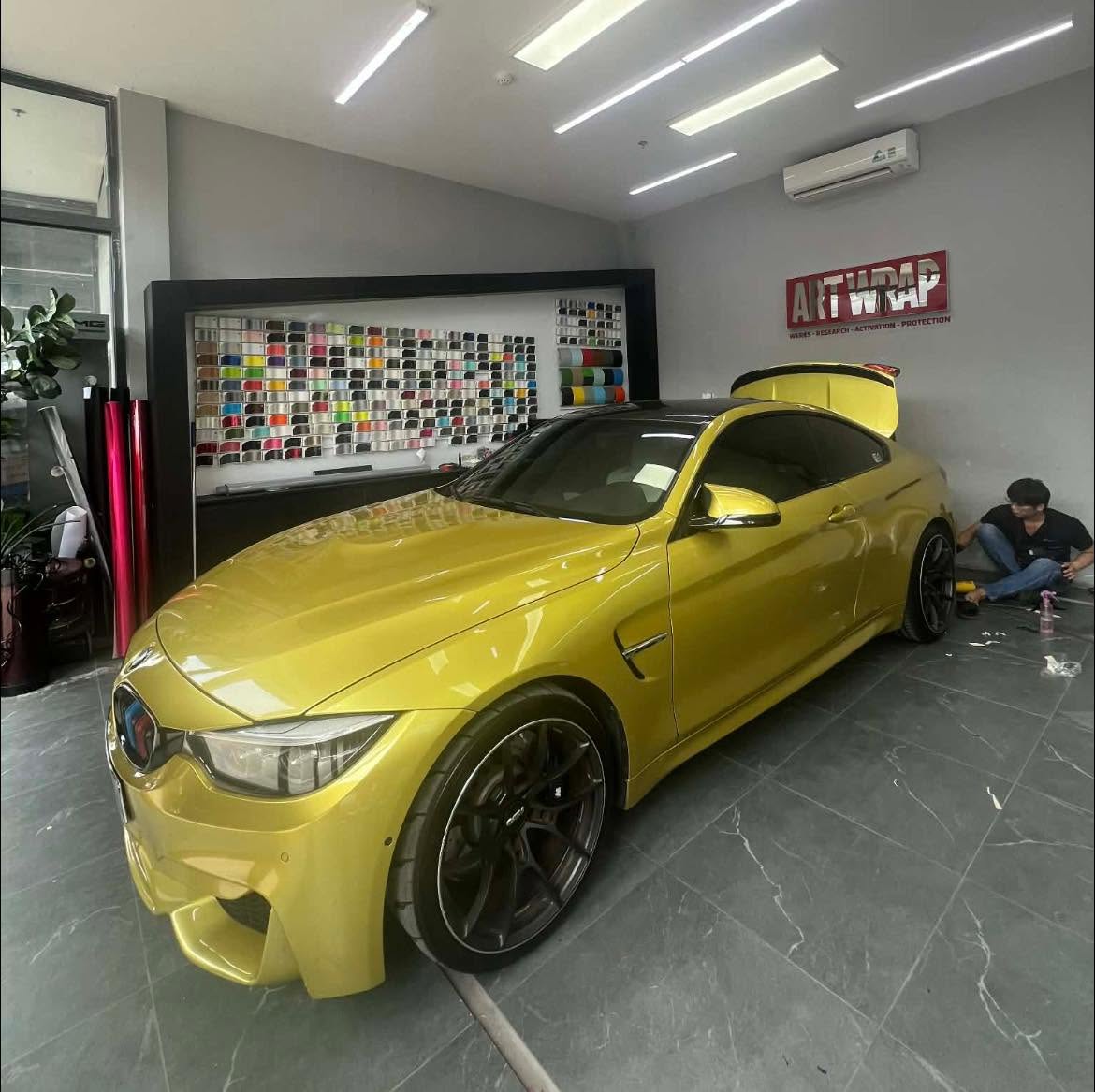 BMW 3 Series — Wrap satin cá nhân hóa