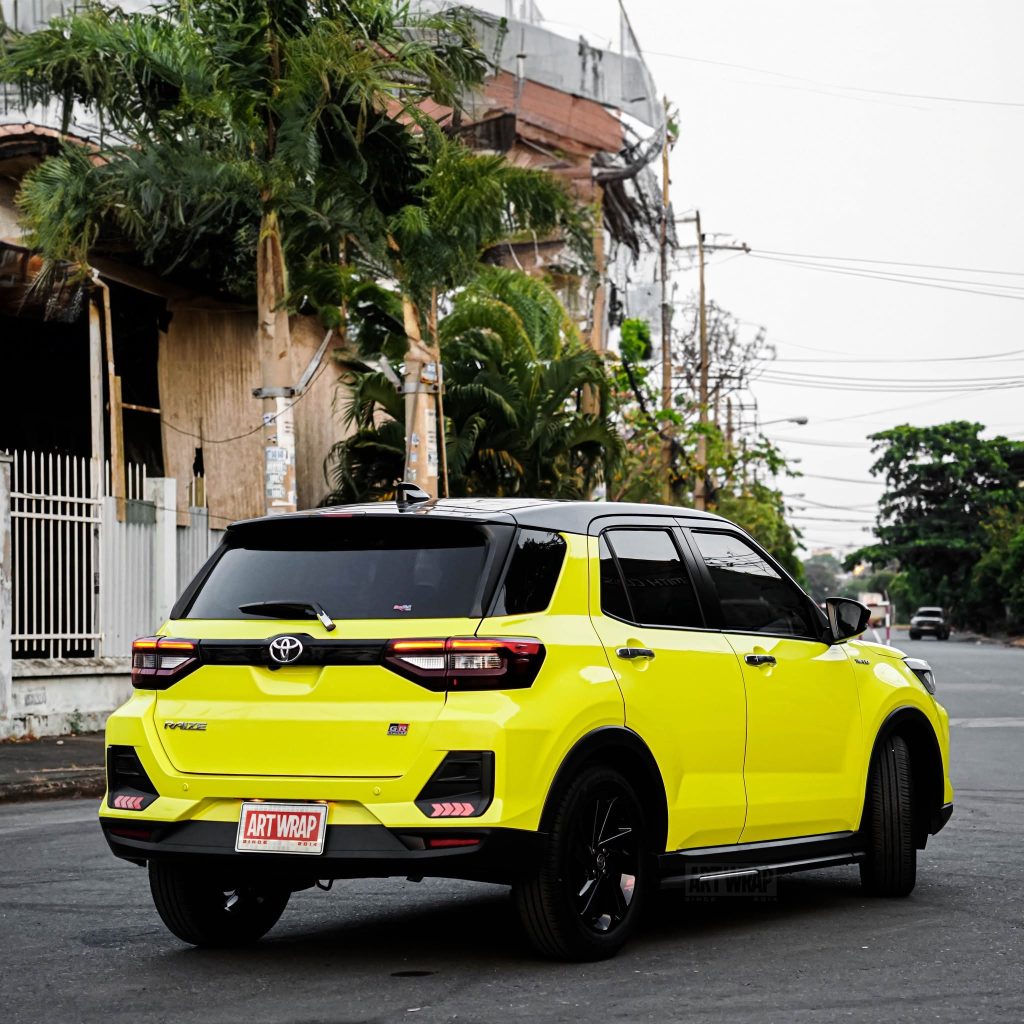 Toyota Raize — Decal thể thao